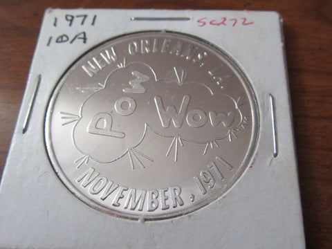 BSA New Orleans 1968 Silver Pow Wow Coin