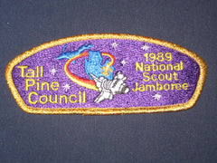 Tall Pine Council 1989 National Jamboree JSP-the carolina trader