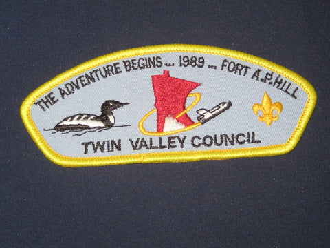 Twin Valley Council 1989 National Jamboree JSP