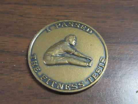 AMF Explorer Fitness Program I Passed the Fitness Tests Coin