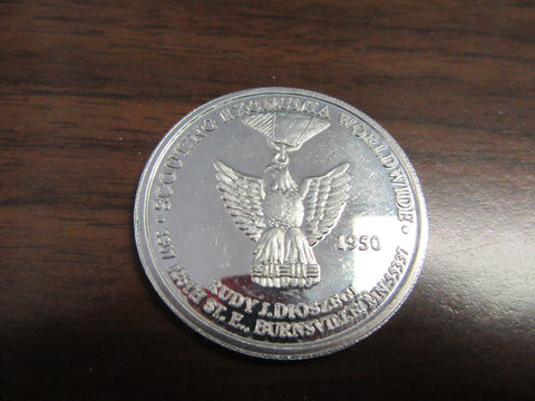 2005 National Jamboree Rudy Dioszegi Coin Collecting Merit Badge Coin