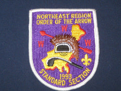 Northeast Region 1993 Standard Section patch-the carolina trader