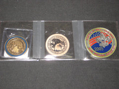 2005 National Jamboree Wooden Nickel & 2 Medallions