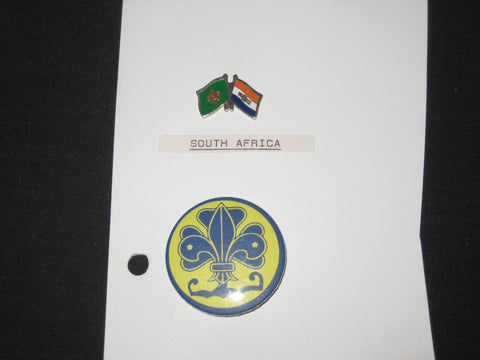 South Africa, Boy Scout Pin and Button