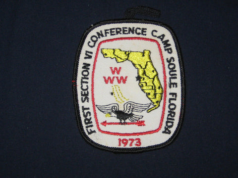 Section 6 First Conference 1973 patch