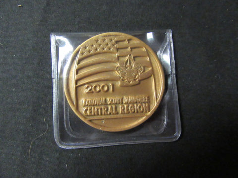 2001 National Jamboree Jere Ratcliffe Subcamp 11 Coin