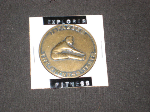 AMF BSA Explorer Fitness Program I Passed the Fitness Tests coin