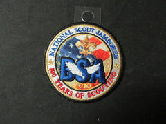 2010 National Jamboree 2 3/4 Inch Embroidered Pocket Patch with Hanger