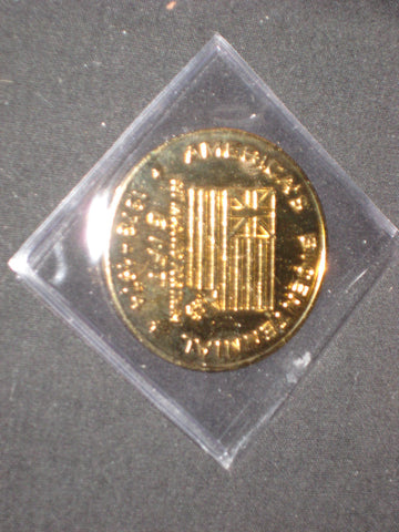 Gift BSA US Bicentennial gold colored Coin