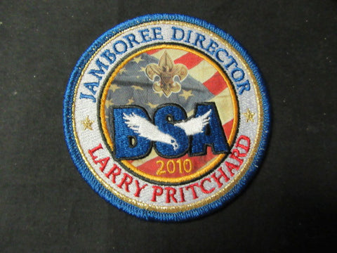 2010 National Jamboree Larry Pritchard Patch