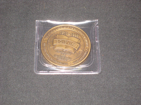 Boys' Life 85th Anniversary Coin 1911-1996