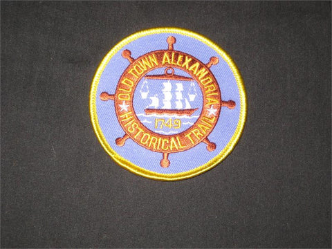 Old Town Alexandria Historical Trail Pocket Patch