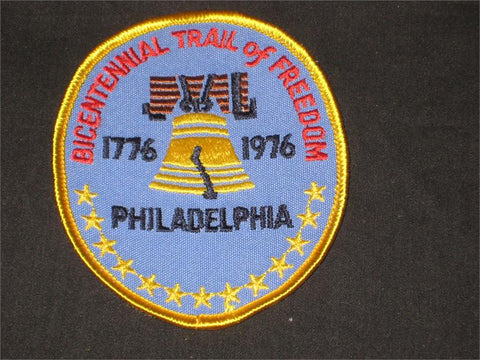 Philadelphia Bicentennial Trail of Freedom Pocket Patch