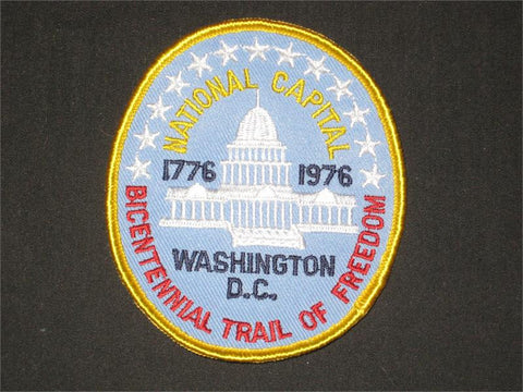 National Capital Bicentennial Trail of Freedom Pocket Patch