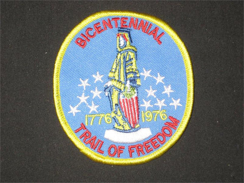 Bicentennial, Trail of Freedom Pocket Patch