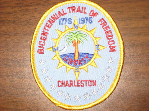Charleston Bicentennial Trail of Freedom Pocket Patch