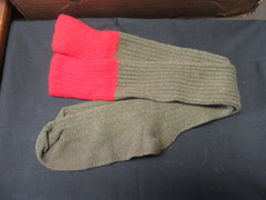 Boy Scout Knee Socks 1980's  Size 8-11, Khaki