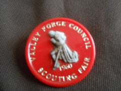 Valley Forge Council 1960 Scouting Fair neckerchief slide - the carolina trader