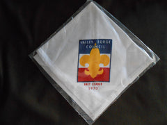 Valley Forge Council Unit Leader 1970 Neckerchief - the carolina trader
