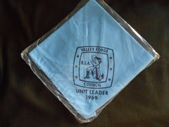 Valley Forge Coun 1969 Unit Leader Neckerchief - the carolina trader