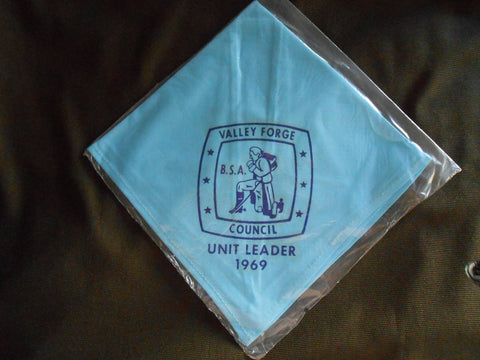 Valley Forge Coun 1969 Unit Leader Neckerchief