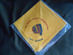 Delmont Scout Reservation Unit Leader Neckerchief - the carolina trader