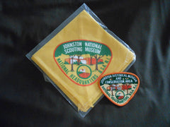 Johnston National Scouting Museum National Headquarters BSA NJ Neckerchief & Patch - the carolina trader