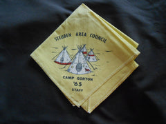 Steuben Area Council Camp Gorton 65 Staff Neckerchief - the carolina trader