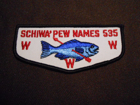 Schiwa'Pew Names  535 f2a Flap