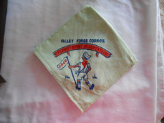 Valley Forge Council Delmont Scout Reservation 1960 Neckerchief - the carolina trader