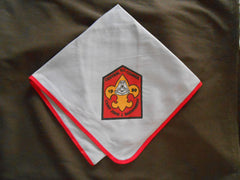 Camp John J. Barnhardt Central NC Council 1980 Neckerchief - the carolina trader