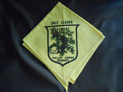 Delmont Scout Reservation Unit Leader Valley Forge Council Neckerchief - the carolina trader
