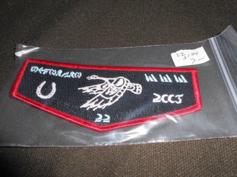 Octoraro 22 s124 flap
