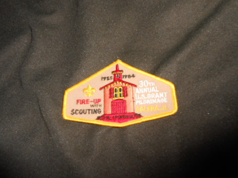 30th annual 1984 U.S. Grant Pilgrimage Patch