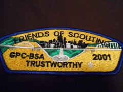 Greater Pittsburgh Council Friends of Scouting 2001 SA13 SAP