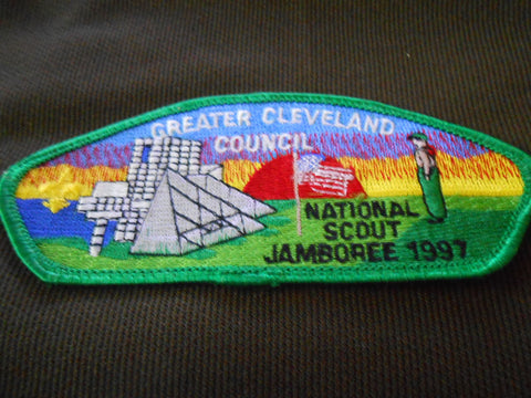 Greater Cleveland Council 1997 National Jamboree green brdr  jsp