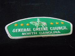 General Greene Council - the carolina trader