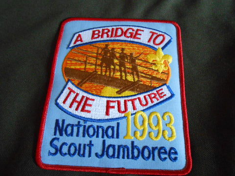 1993 National Jamboree jacket patch