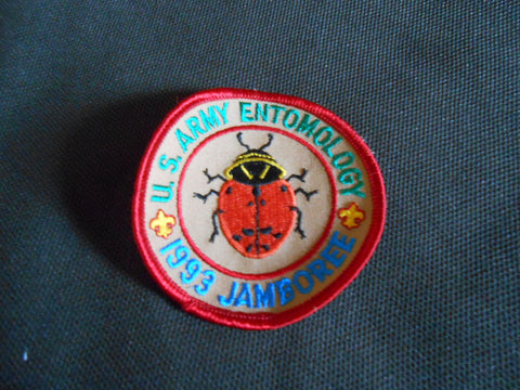 1993 National Jamboree US Army entomology patch