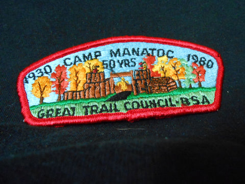 Great Trail, Camp Manatoc sa7 1980 CSP