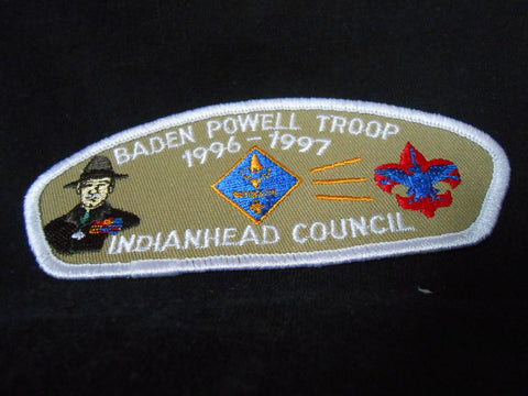 Indianhead ta4 Baden Powell troop 1996-7 CSP