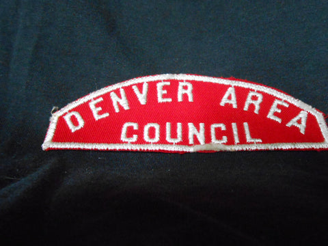 Denver Area Council r&w, worn