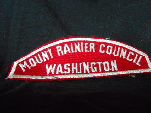 Mount Rainier Council Washington R&W