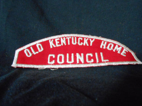 Old Kentucky Home Council r&w