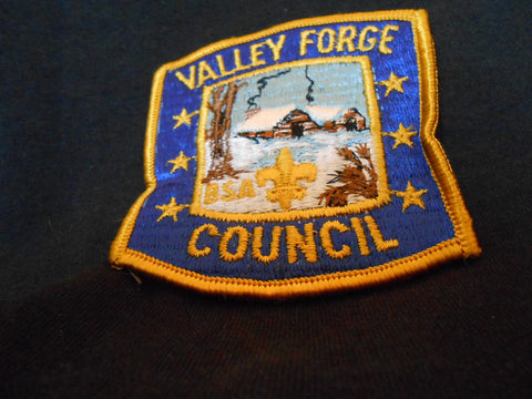 Valley Forge Council Patch, snow scene