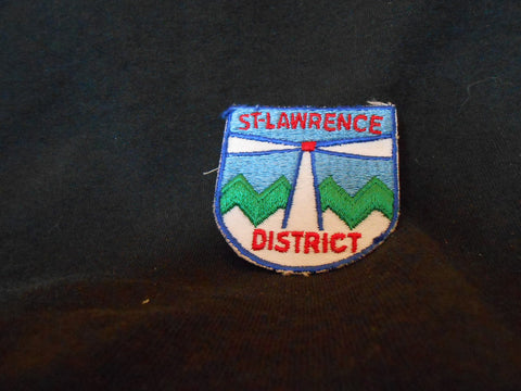 St. Lawrence District patch