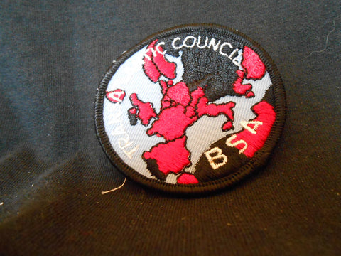 Transatlantic Council red & black continent Council Patch