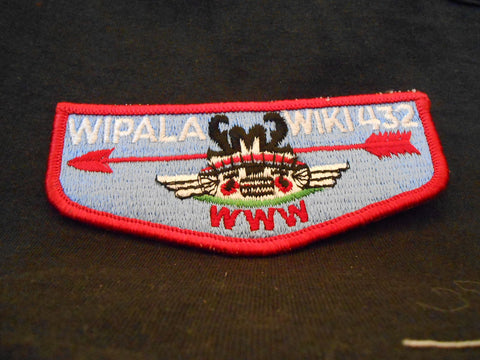 Wipala Wiki lodge 432 2-s flap