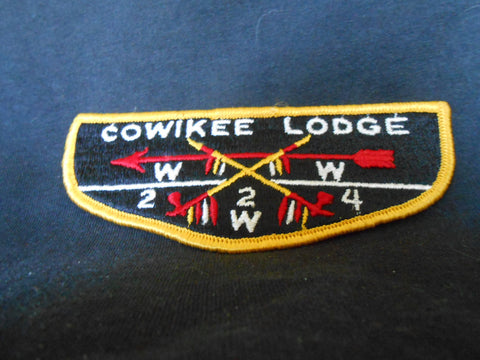Cowikee lodge 224, s2b flap