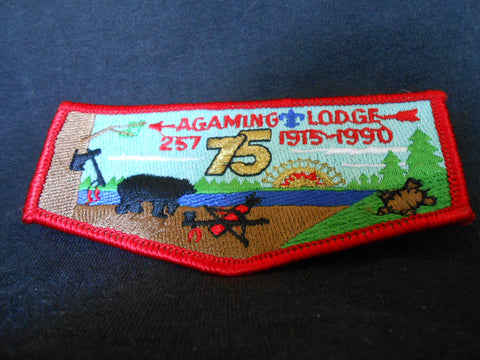 Agaming lodge 257, s10b flap